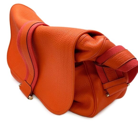 HERMES Boolean Lang Taurillon Clemence Sanguine - Picture 5 of 16